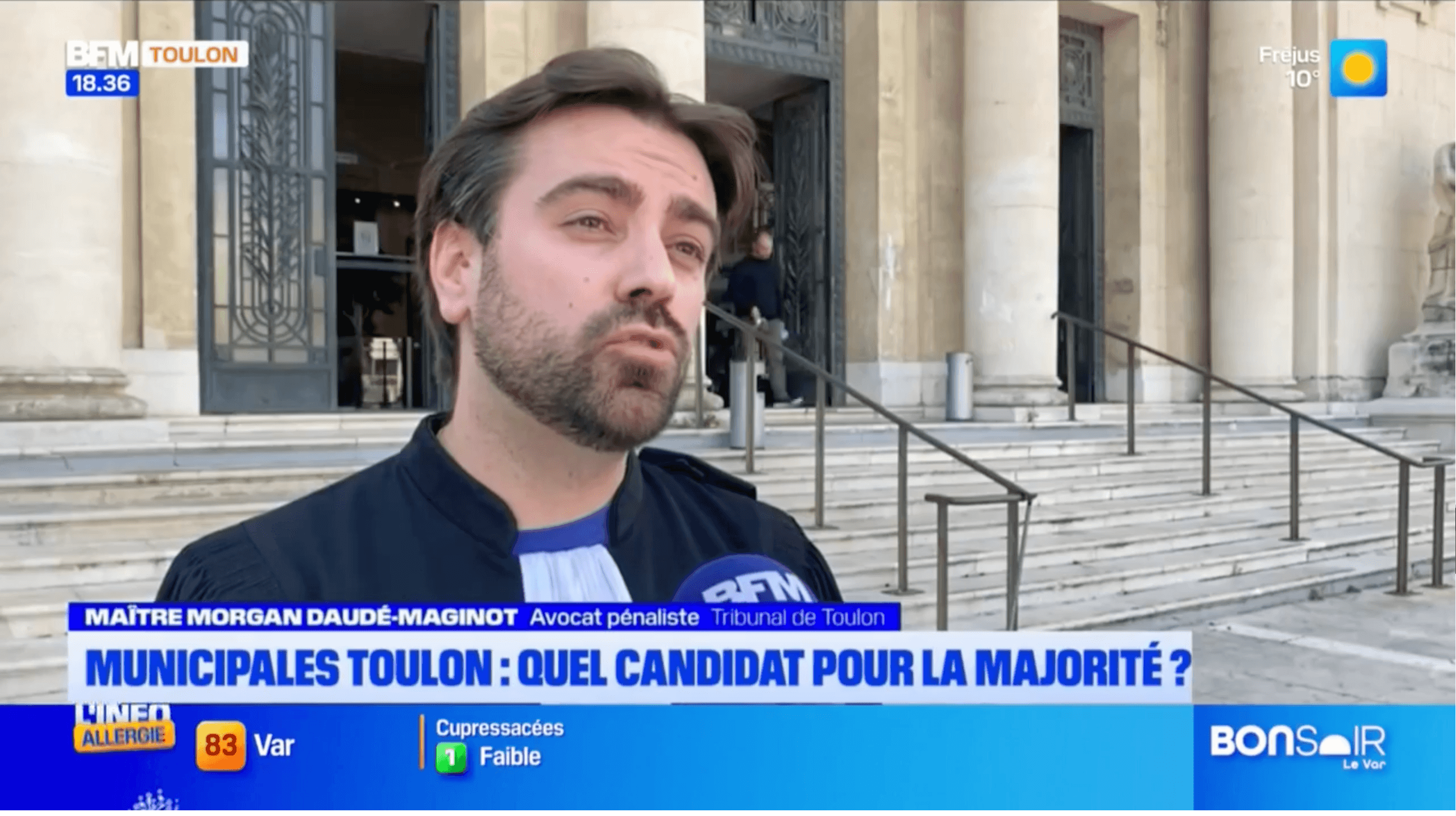 Hubert Falco et l’hypothèse d’un retour politique en 2026 : l’analyse de Morgan Daudé Maginot, avocat pénaliste à Toulon